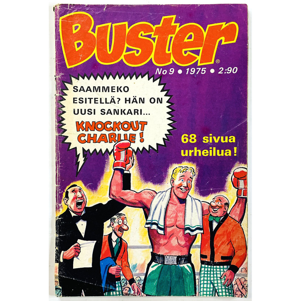Buster 1975 N:o 9 numero 9 1975 aikakauslehti