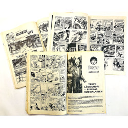 Buster 1976 N:o 5, N:o 9 ja N:o 16 3 numeroa vuodelta 1976 aikakauslehti