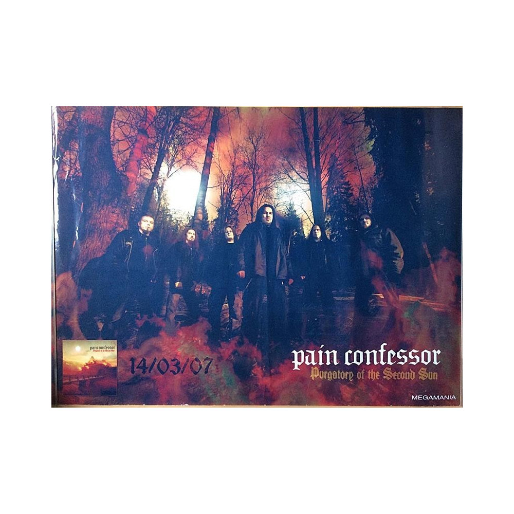 Pain Confessor: Purgatory of the Second Sun: Promojuliste 135cm x 100cm - Begagnat Poster