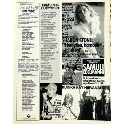 Suosikki 1992 N:o 7 Sharon Stone,  aikakauslehti