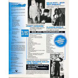 Suosikki 1995 N:o 3 Soundgarden, Van Halen aikakauslehti