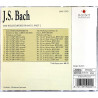 Bach Johann Sebastian CD The Welltempered Piano II part 2  kansi EX- levy EX Käytetty CD