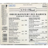 Bach, Buxtehude & Couperin CD Baroque Organ Concert  kansi EX- levy EX Käytetty CD