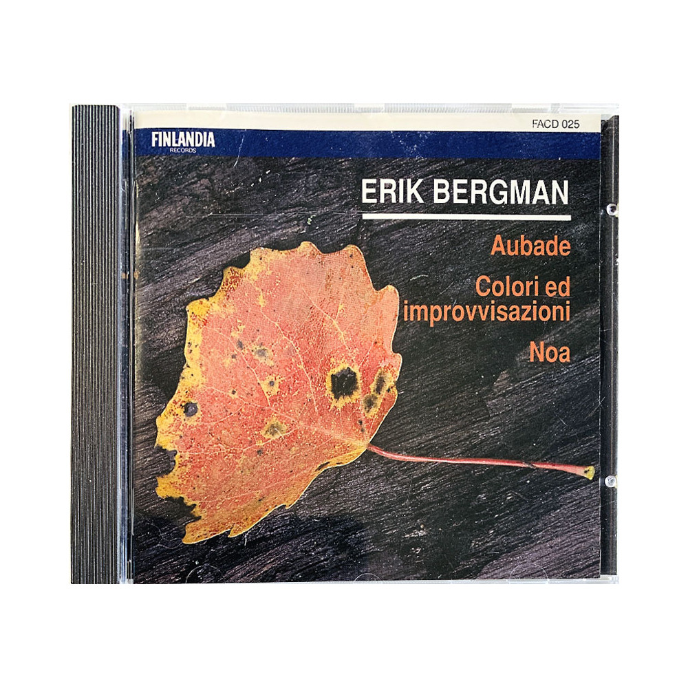 Bergman Erik 1991 FACD 025 Aubade, Colori Ed Improvvisazioni & Noa CD Begagnat