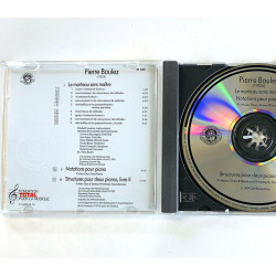 Boulez Pierre CD Le Marteau Sans Mâitre  kansi EX- levy VG+ Käytetty CD