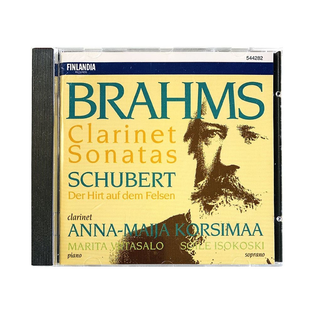 Brahms Johannes / Schubert Franz 1993 544282 Clarinet Sonatas CD Begagnat