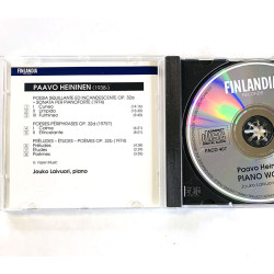 Heininen Paavo CD Poesia Squillante, Poesies-periphrases, Preludes  kansi EX- levy EX Käytetty CD