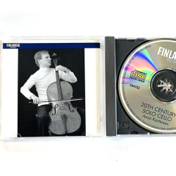 Karttunen Anssi CD 20th Century Solo Cello  kansi EX- levy EX Käytetty CD
