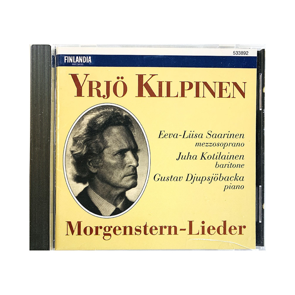 Kilpinen Yrjö 1992 533892 Songs to the Poems by Christian Morgenstern CD Begagnat