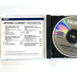 Kojo Kullervo & Lagerspetz Juhani CD Modern Clarinet  kansi EX- levy EX Käytetty CD