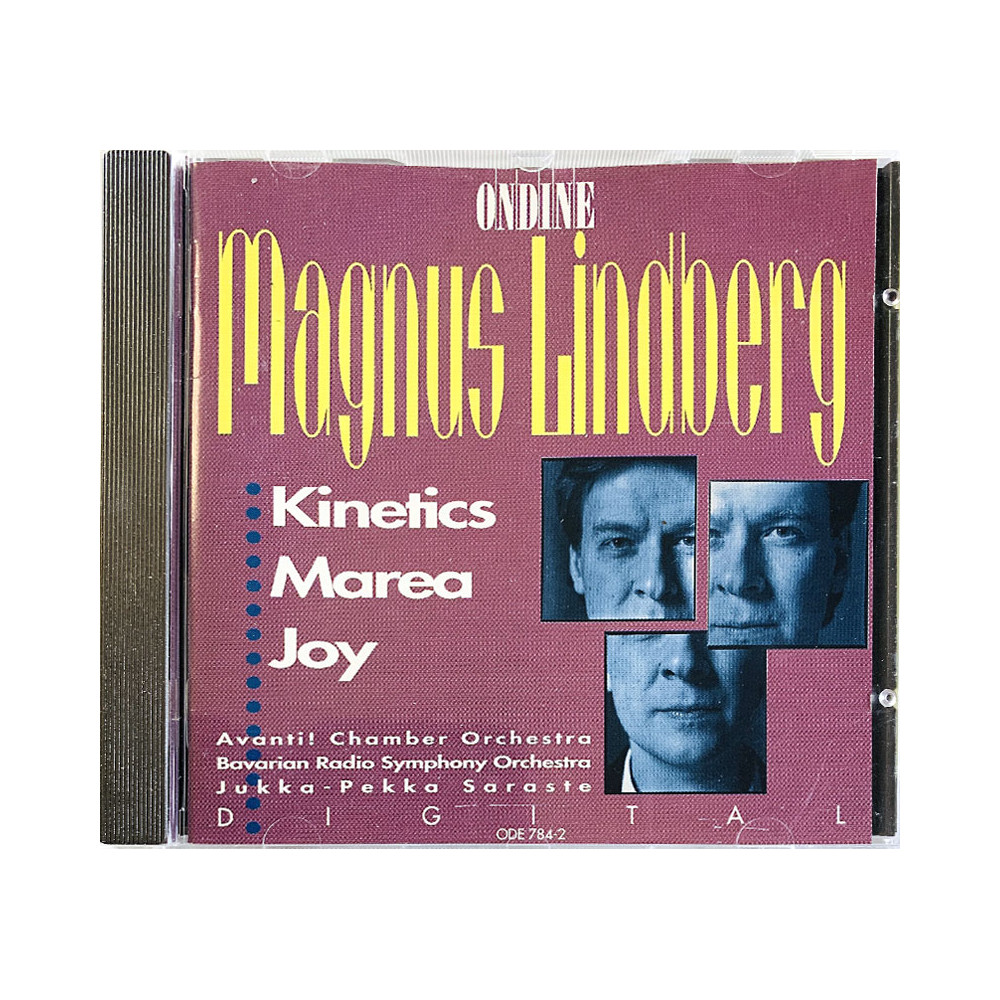 Lindberg Magnus CD Kinetics, Marea, Joy  kansi EX- levy EX Käytetty CD