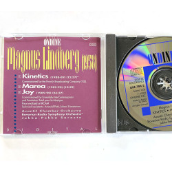 Lindberg Magnus CD Kinetics, Marea, Joy  kansi EX- levy EX Käytetty CD