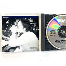 Meriläinen Usko CD Symphony no 3, Concerto no 2 for Piano and Orch.  kansi EX- levy VG Käytetty CD