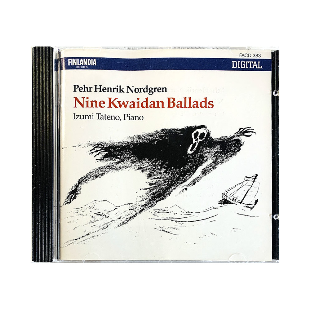 Nordgren Pehr Henrik CD Nine Kwaidan Ballads  kansi EX- levy EX Käytetty CD