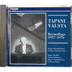 Valsta Tapani CD Recordings 1957-1976  kansi EX- levy EX Käytetty CD