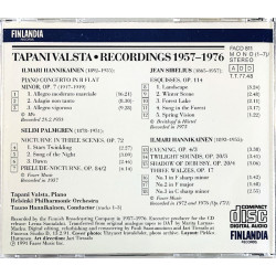 Valsta Tapani CD Recordings 1957-1976  kansi EX- levy EX Käytetty CD