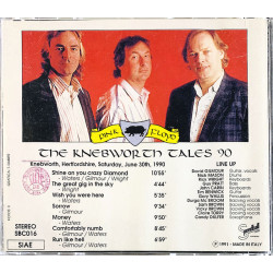 Pink Floyd 1991 SBC016 The Knewworth Tales 90 CD Begagnat