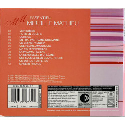 Mathieu Mireille CD L'Essentiel  kansi EX levy EX Käytetty CD