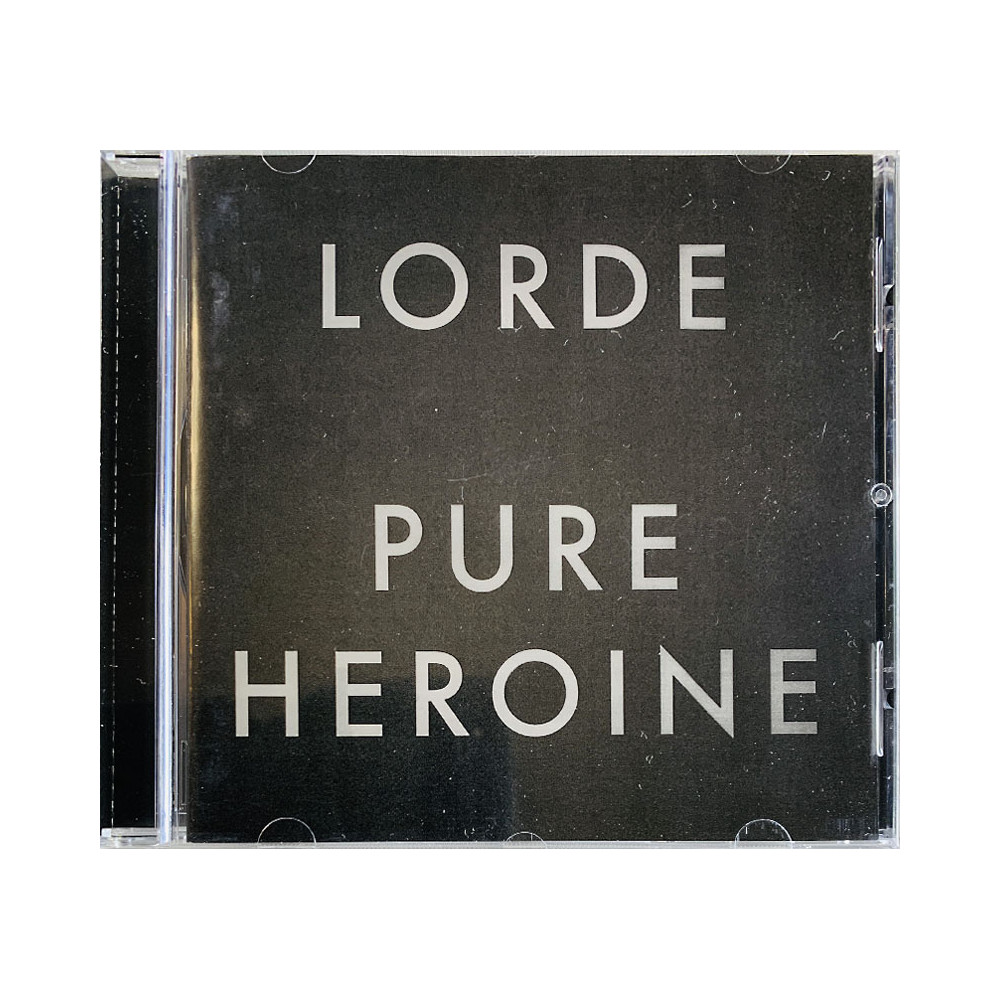 Lorde CD Pure Heroine  kansi EX levy EX Käytetty CD