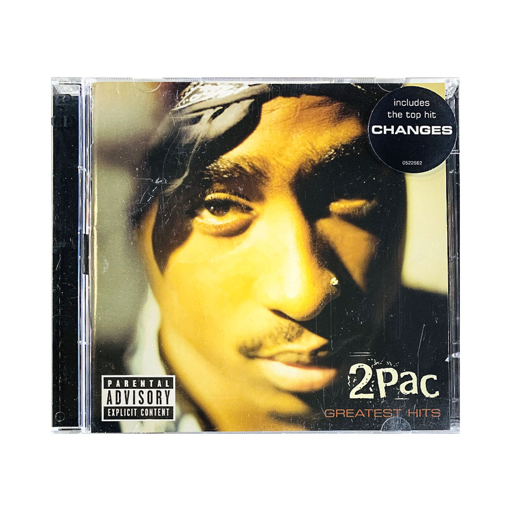 2Pac CD Greatest Hits 2CD  kansi EX levy EX Käytetty CD