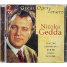 Gedda Nicolai CD Great Opera Tenors 2CD  kansi EX levy EX- Käytetty CD