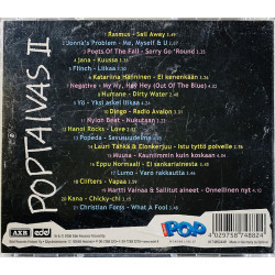 Hanoi Rocks, Dingo, Popeda, Kana CD Poptaivas II  kansi EX levy VG+ Käytetty CD