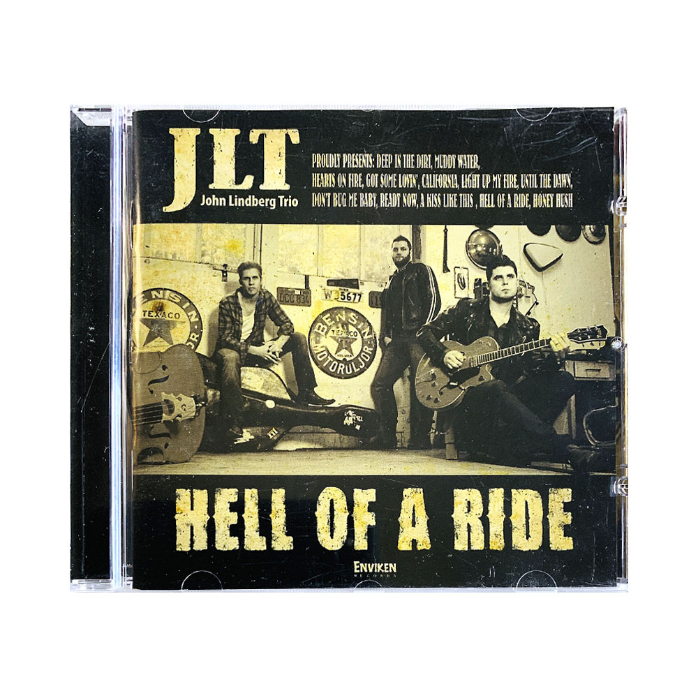 John Lindberg Trio CD Hell Of A Ride  kansi EX levy EX Käytetty CD