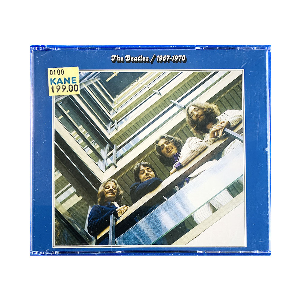 Beatles CD 1967-1970 sininen tupla 2CD  kansi EX levy EX Käytetty CD