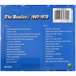 Beatles CD 1967-1970 sininen tupla 2CD  kansi EX levy EX Käytetty CD