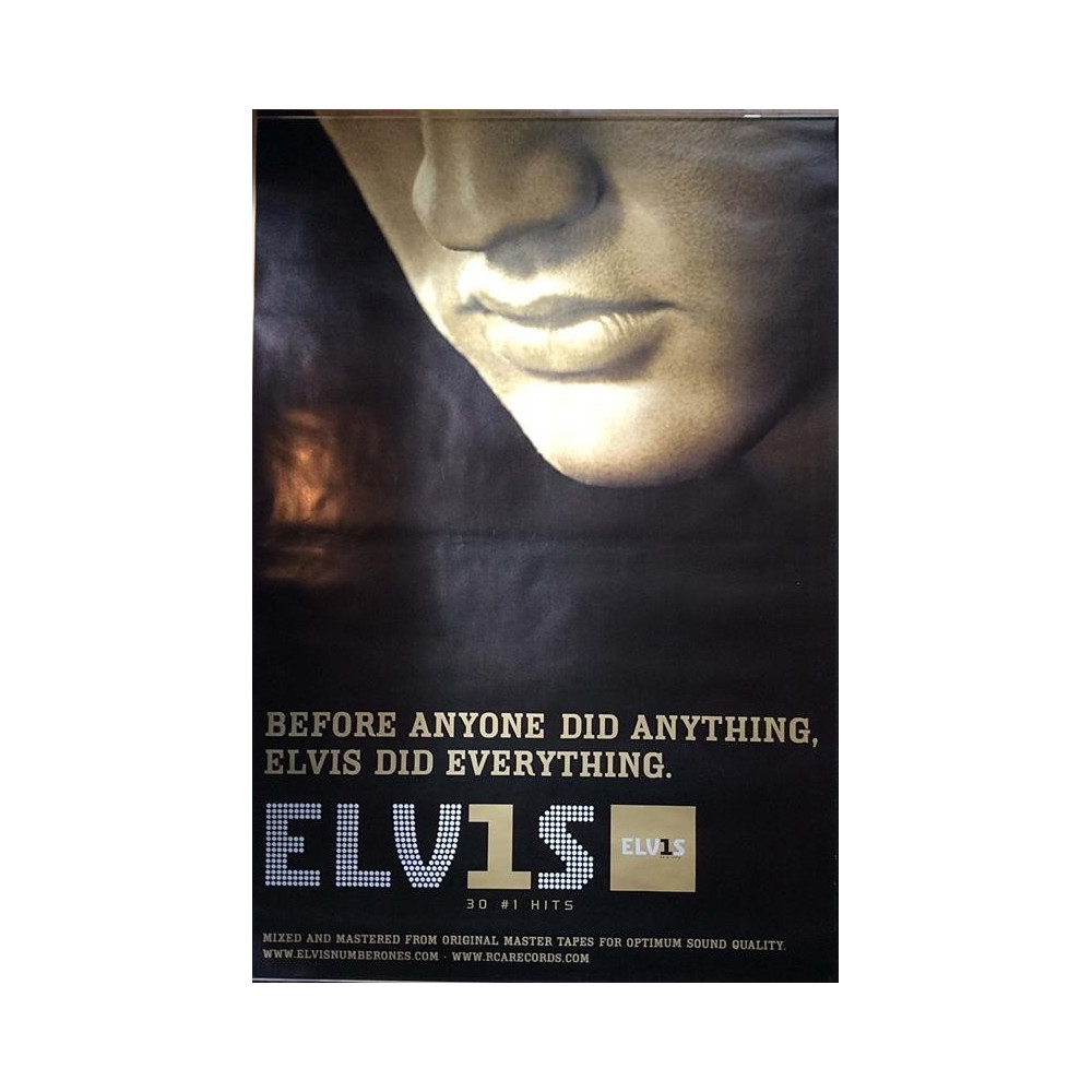 Elvis: ELV1S - 30 #1 Hits: Promojuliste 100cm x 150cm - Used Poster