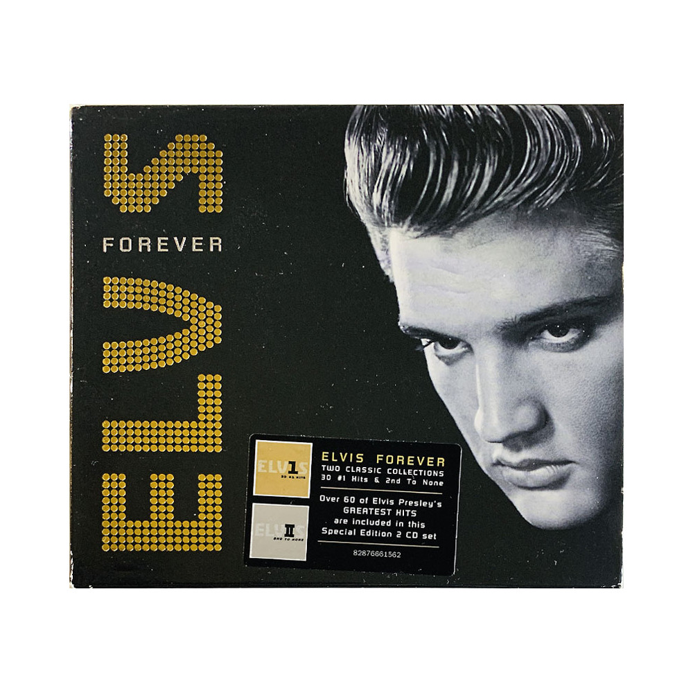 Elvis CD Elvis Forever 2CD  kansi EX levy EX Käytetty CD