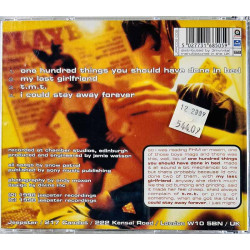 Snow Patrol Käytetty CD-levy One hundred things you should have done in bed  kansi EX levy EX Käytetty CD