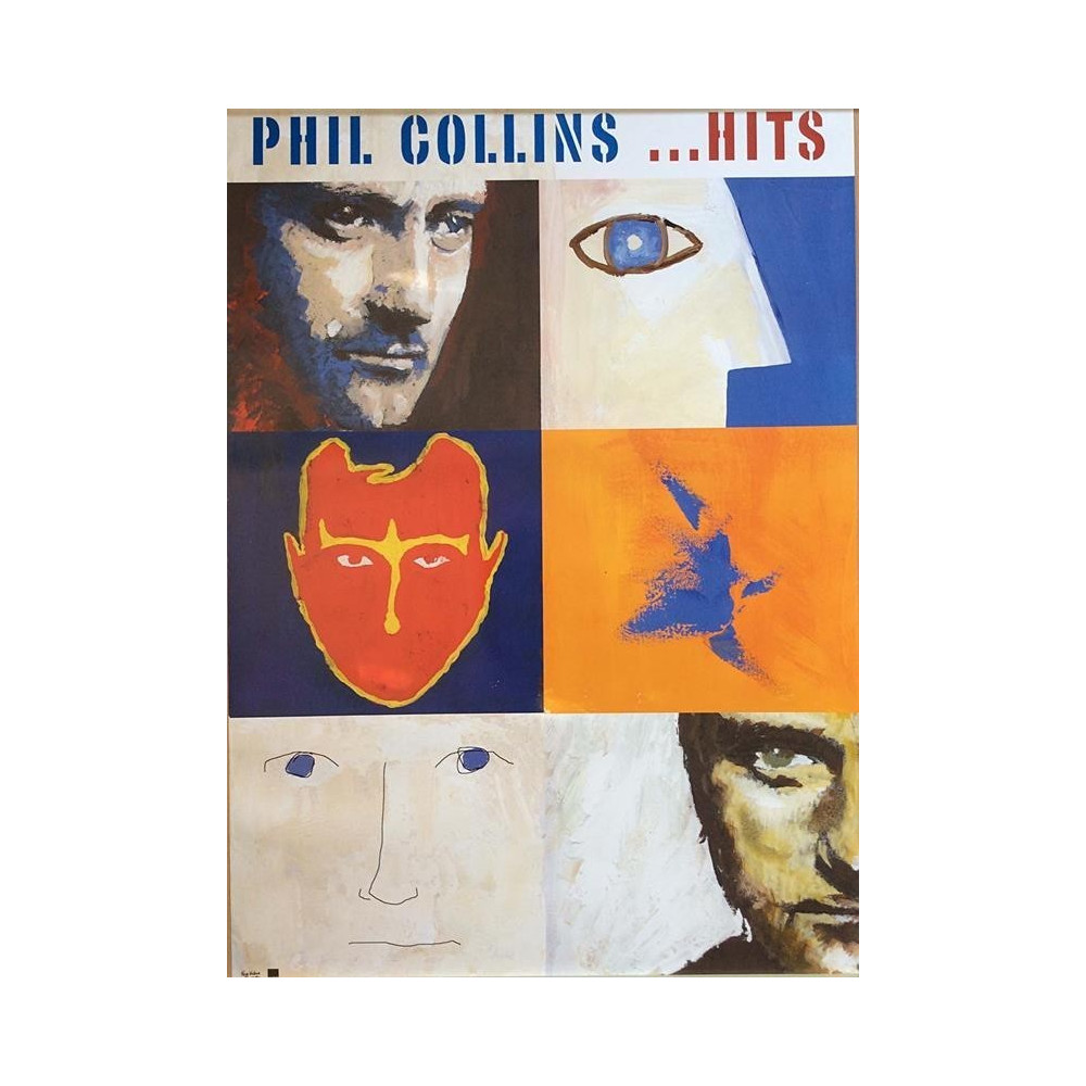 Collins Phil: ... Hits: Promojuliste 60cm x 83cm - Begagnat Poster