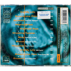 Sash! Käytetty CD-levy It’s My Life  kansi EX levy VG+ Käytetty CD