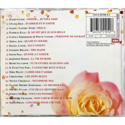 Patricia Kaas, Celine Dion, Edith Piaf ym. Käytetty CD-levy Déclaration D'amour  kansi EX levy EX Käytetty CD