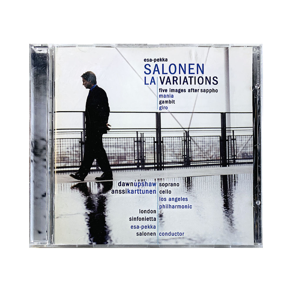 Salonen Esa-Pekka Käytetty CD-levy LA Variations  kansi EX levy EX Käytetty CD