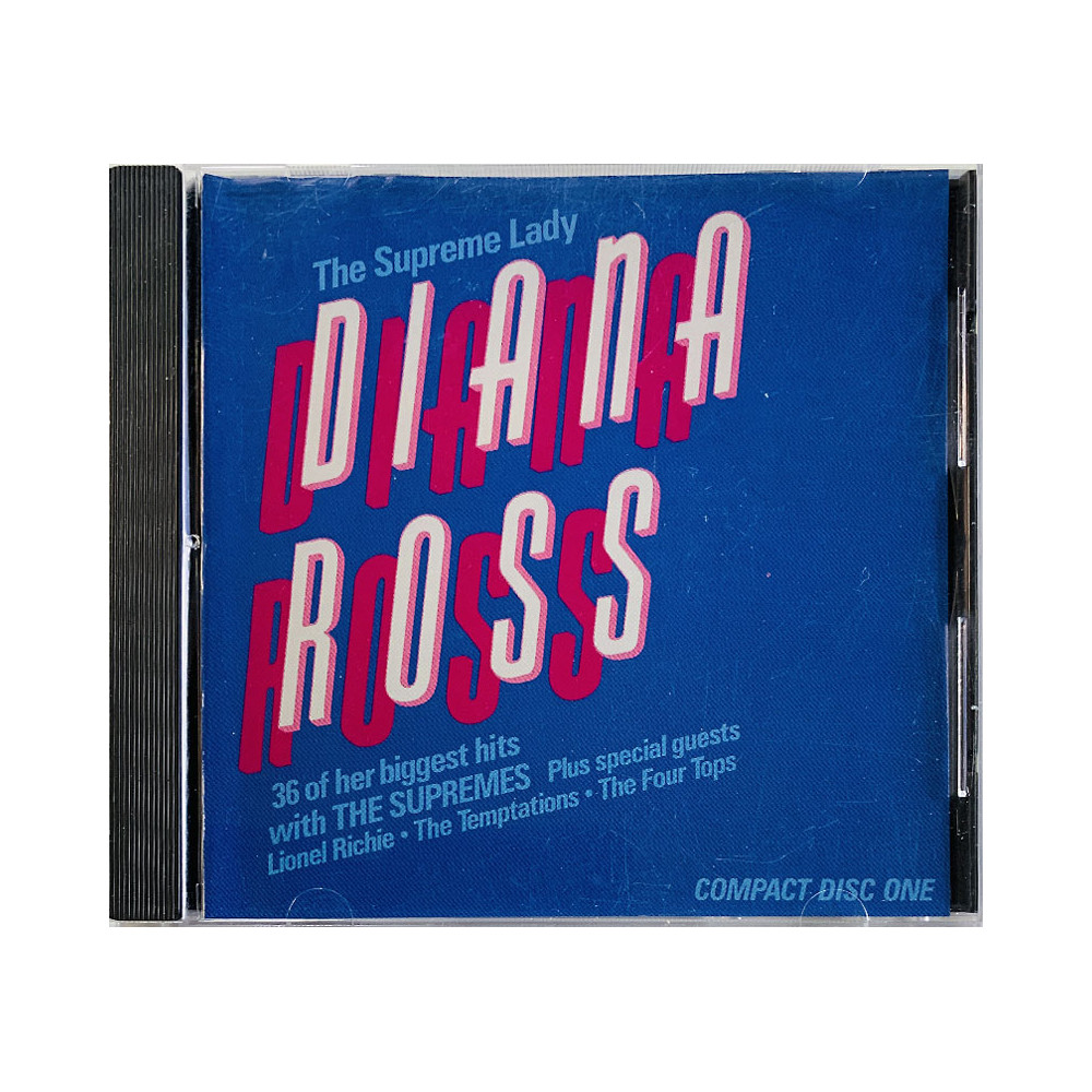 Supremes / Diana Ross Käytetty CD-levy The Supreme Lady disc 1  kansi EX levy EX- Käytetty CD
