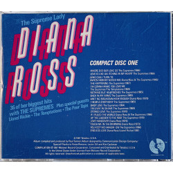 Supremes / Diana Ross Käytetty CD-levy The Supreme Lady disc 1  kansi EX levy EX- Käytetty CD
