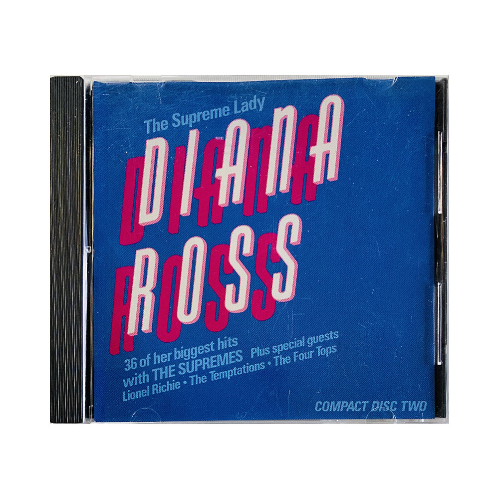 Supremes / Diana Ross Käytetty CD-levy The Supreme Lady disc 2  kansi EX levy VG+ Käytetty CD