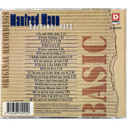 Manfred Mann 1995 BA 860092 Original Hits CD Begagnat