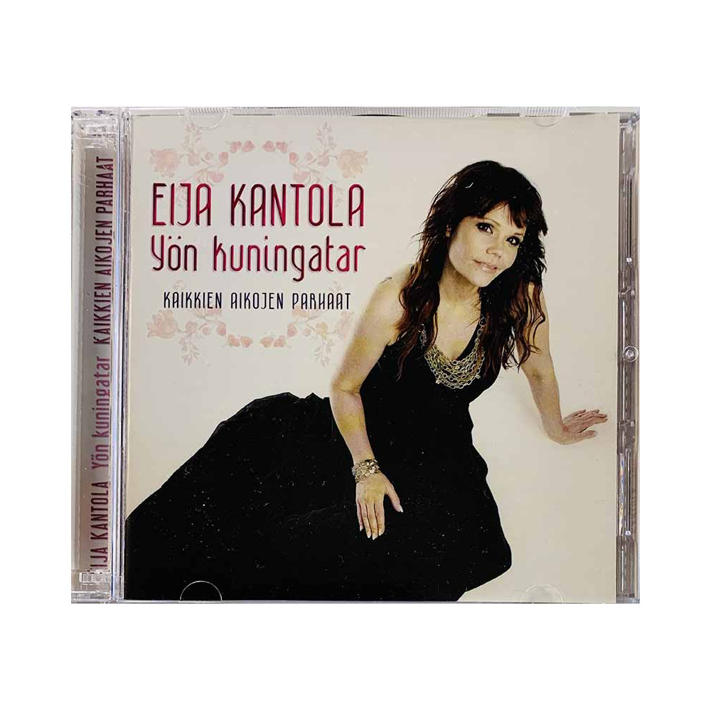 Kantola Eija Käytetty CD-levy Yön kuningatar kaikkien aikojen parhaat 2CD  kansi EX levy EX Käytetty CD