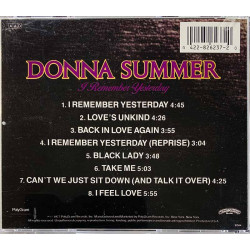Summer Donna 1991 826 237-2 I remember yesterday CD Begagnat