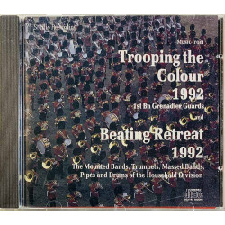 Massed Bands of the Household Division Käytetty CD-levy Music from Trooping the Colour  kansi EX- levy EX Käytetty CD