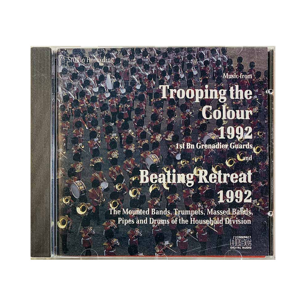 Massed Bands of the Household Division Käytetty CD-levy Music from Trooping the Colour  kansi EX- levy EX Käytetty CD