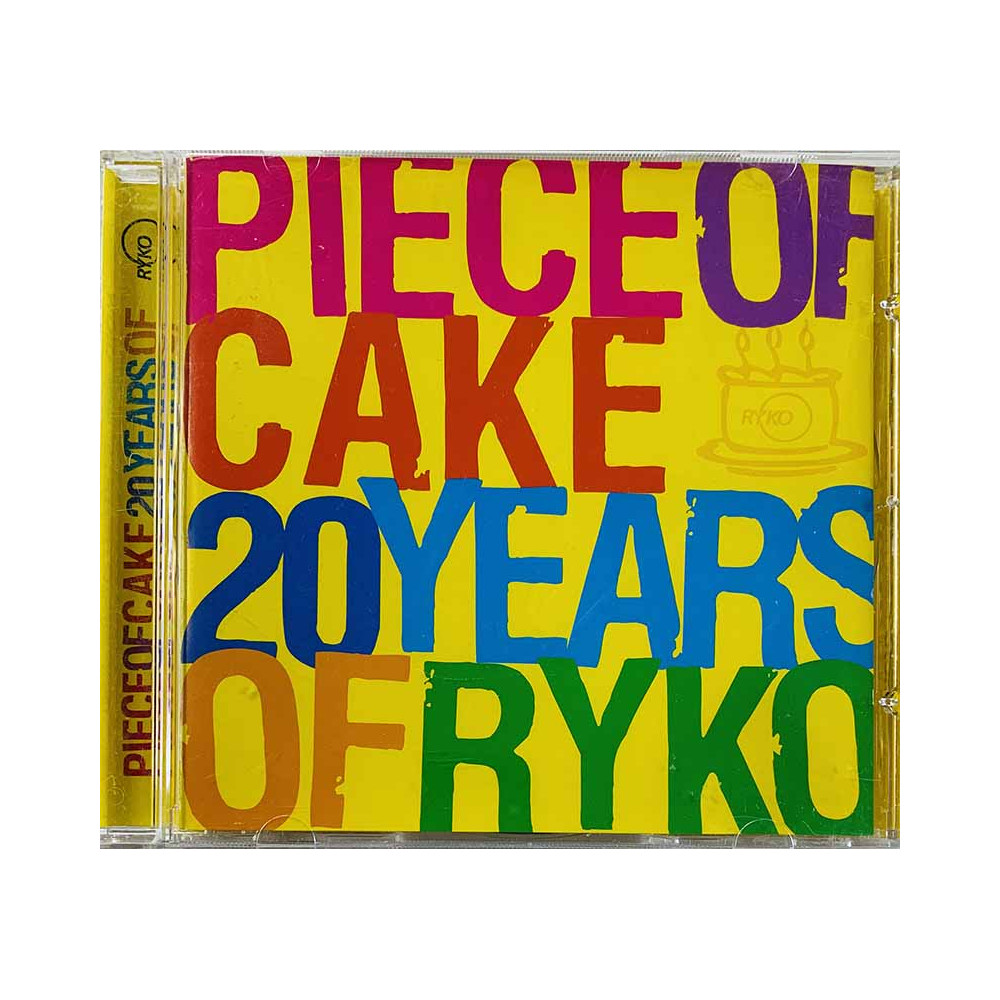 Robert Wyatt, Zappa, Zevon, Big Star ym. Käytetty CD-levy Piece Of Cake 20 Years Of Ryko  kansi EX levy VG+ Käytetty CD