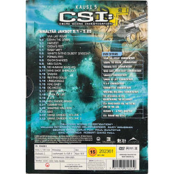 DVD - Elokuva 2013  CSI: crime scene investigation kausi 5 6DVD DVD Begagnat