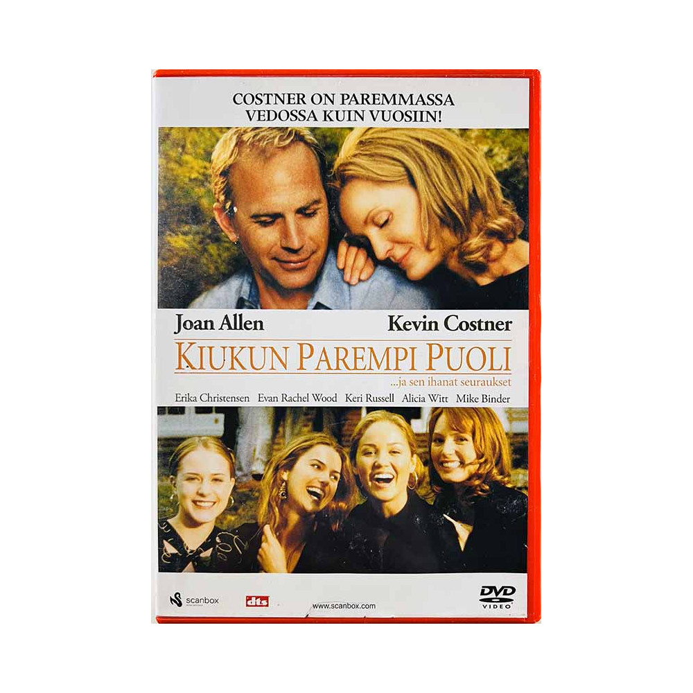 DVD - Elokuva DVD Kiukun parempi puoli  kansi EX levy EX Käytetty DVD