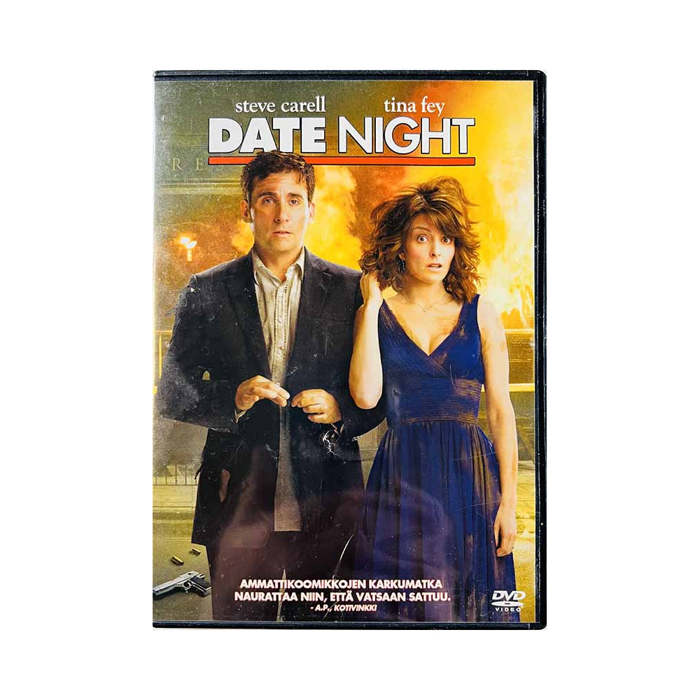 DVD - Elokuva DVD Date Night  kansi EX levy EX- Käytetty DVD
