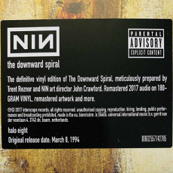 Nine Inch Nails 1994 00602557142785 The Downward Spiral 2LP LP