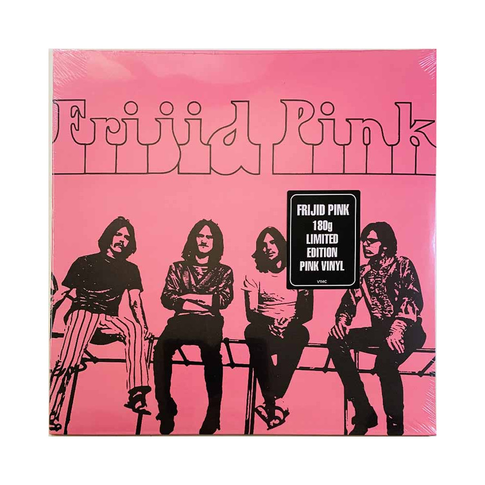 Frijid Pink 1970 V 114C Frijid Pink -70 limited edition pink vinyl LP